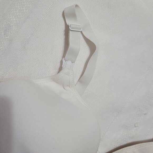 LEADING LADY white 34D Underwire Nursing Bra NWOT - Picture 5 of 5
